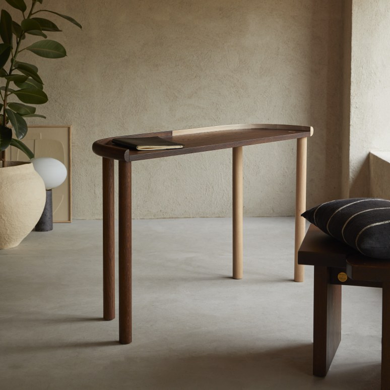 Opéra - Solid oak console table