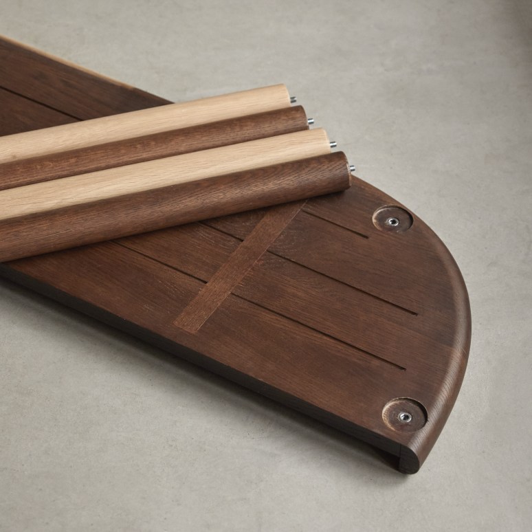 Opéra - Solid oak console table