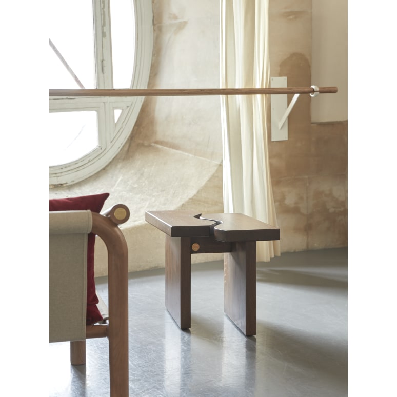 Opéra - Table d'appoint en chêne massif