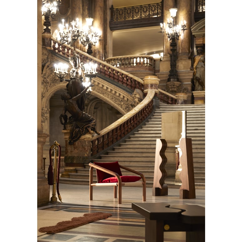 Opéra - Solid oak cheval mirror 175 x 94.5 cm