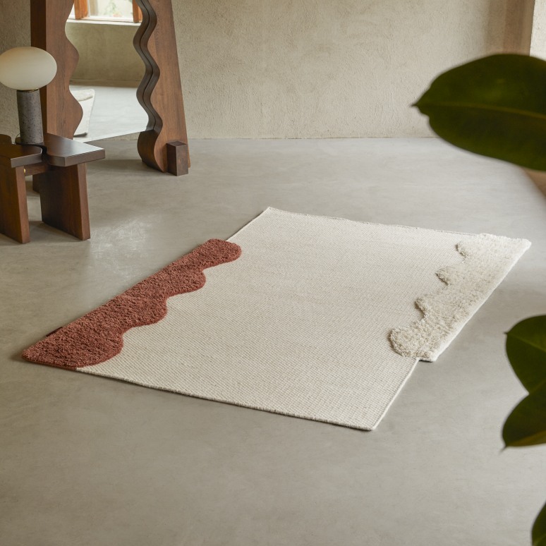 Wool carpet 156 x 200 cm