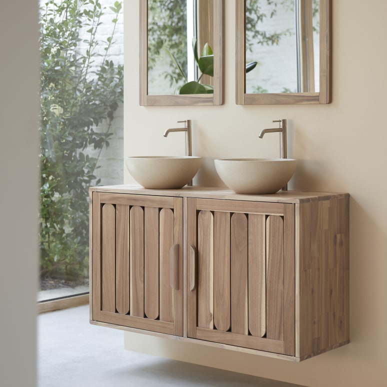 Unfinished wood vanity discount